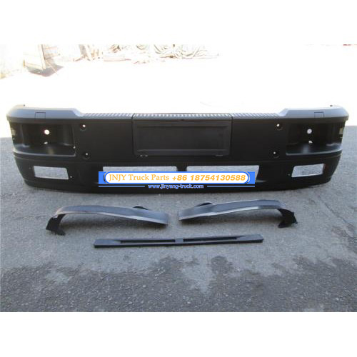 Бампер SHAANXI F2000 цельный черная