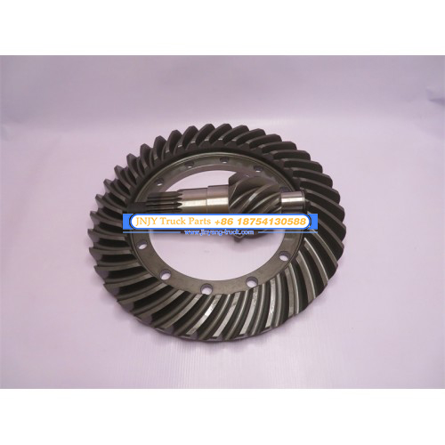 盆角齿 徐工LW500F/临工LG953 前桥 7:37 配23齿凸缘 孔16mm 左旋 金城桥