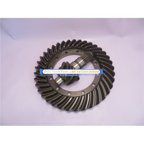 盆角齿 柳工ZL50C 前桥 8:37 配19齿凸缘 左旋