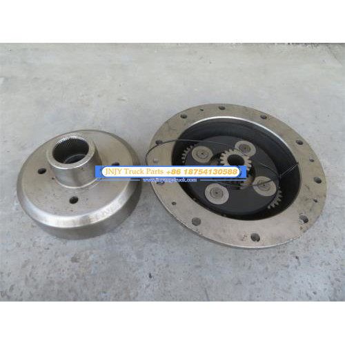 轮边总成 徐工ZL50GN/GL 后桥 带齿圈.太阳轮.O型圈 脖子130mm轮边眼22mm 徐工自制桥新款 带木箱