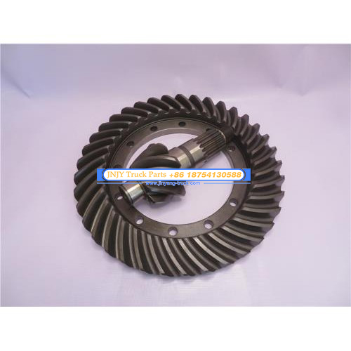 盆角齿 柳工ZL50C 后桥 8:37 配19齿凸缘 右旋