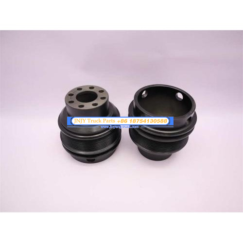Шкив коленвала WD615 (под 10PK ремень) погрузчик ZL50 (оригинал)