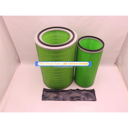 空滤K3250带胶套 陕汽F2000 荧光绿 潍尔曼