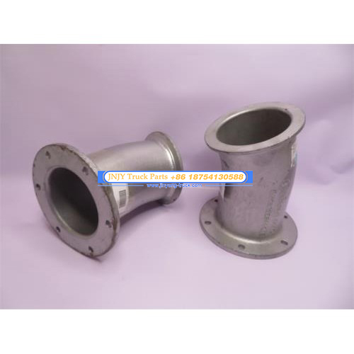 Патрубок глушителя металлический (к гофре) SHAANXI X3000