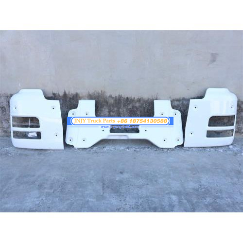 保险杠 汕德卡T5G/TX 3节总成 白色 左+中+右 **